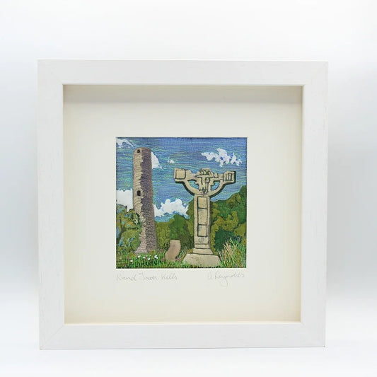 Round Tower Kells-Textile Art