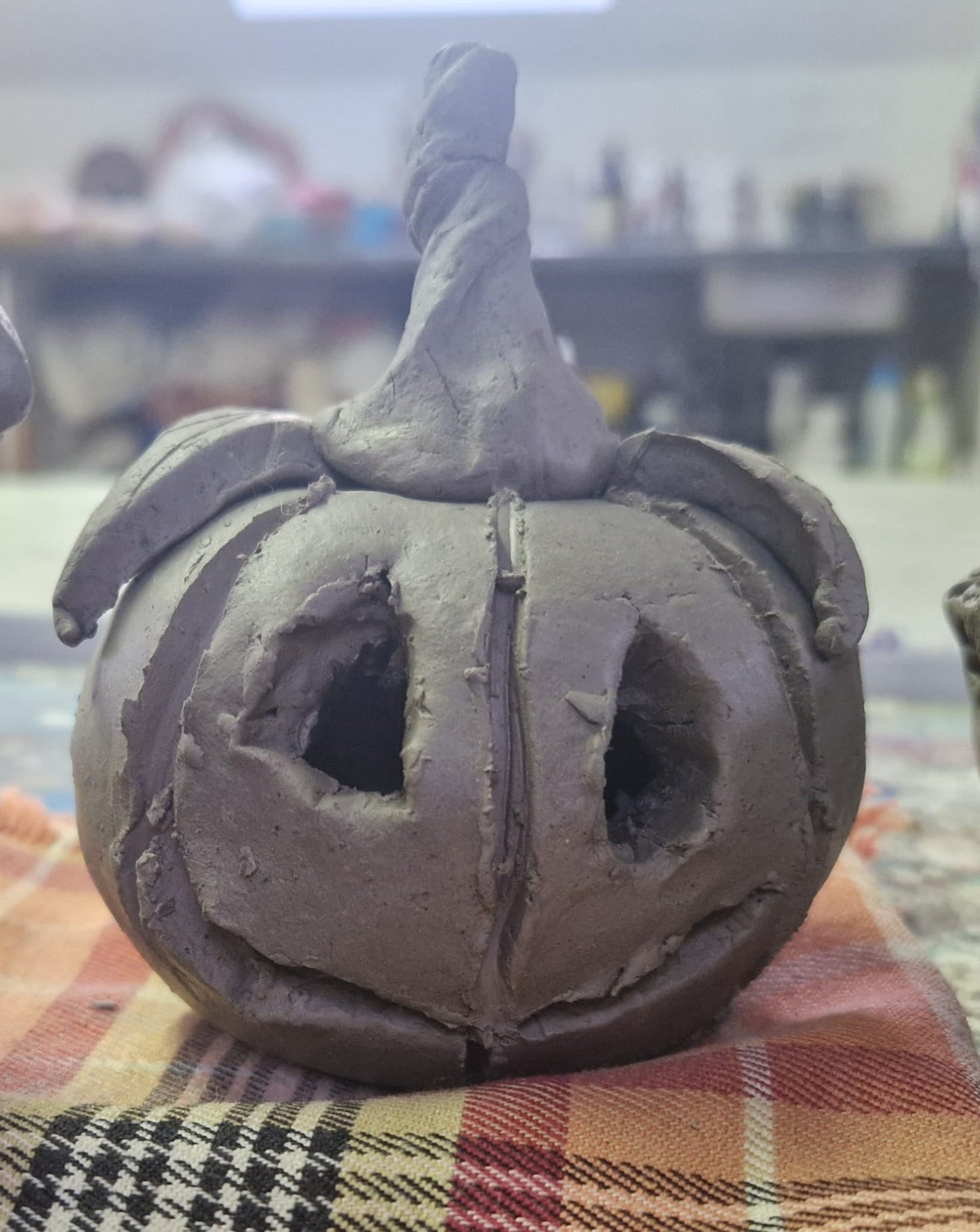 Make a Pottery Pumpkin