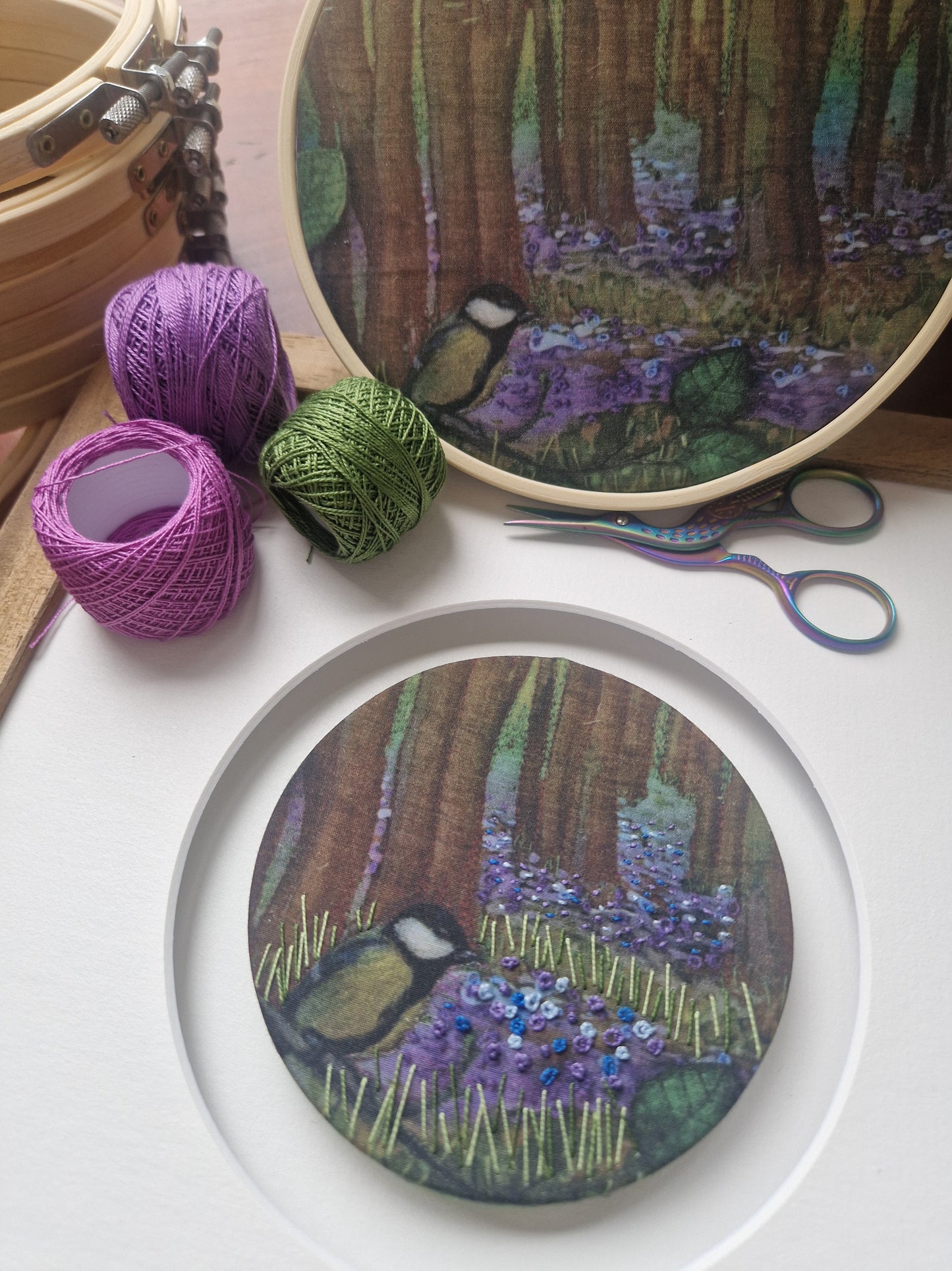 Stitch a Bluebell Woods - Culture Night
