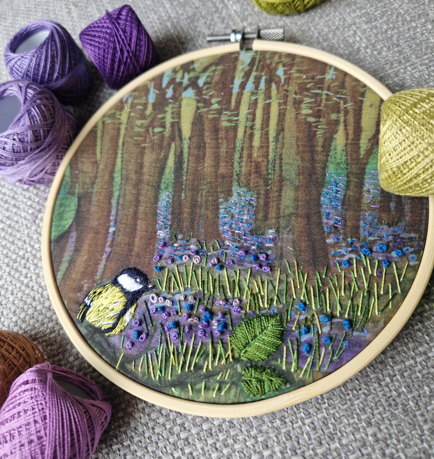 Stitch a Bluebell Woods - Culture Night