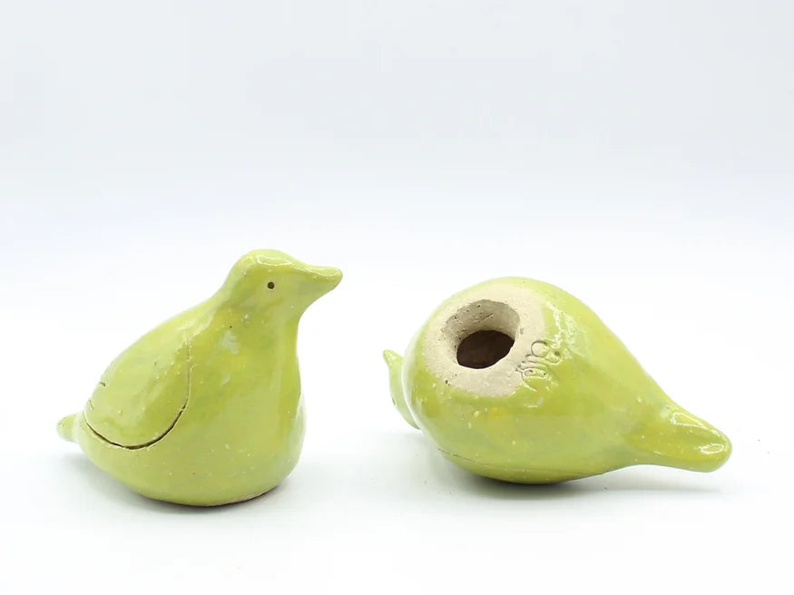 Love Birds Lime Green - Ceramic