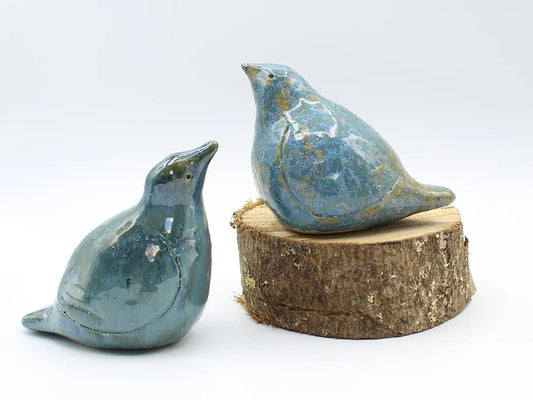 Love Birds Pale Denim - Ceramic