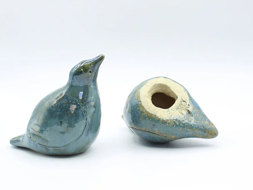 Love Birds Pale Denim - Ceramic