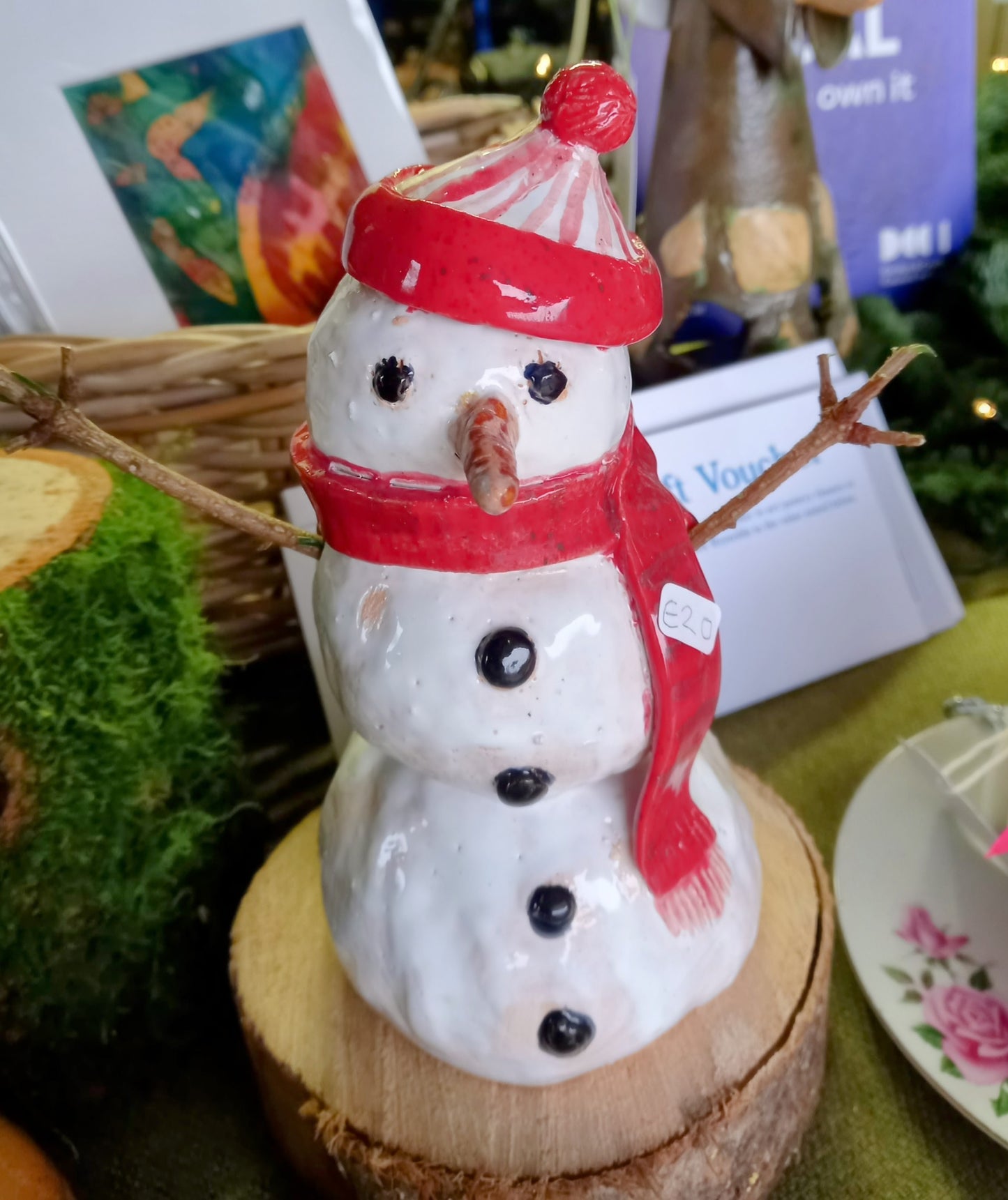 Ceramic Snowman Workshop