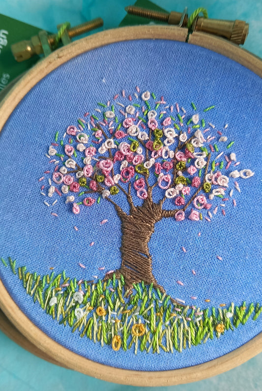 Stitch a Cherry Blossom Tree