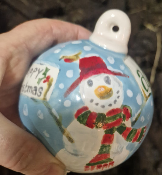 Glaze a Christmas Bauble - Kilmainhamwood