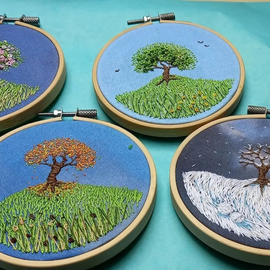 Stitch a Cherry Blossom Tree