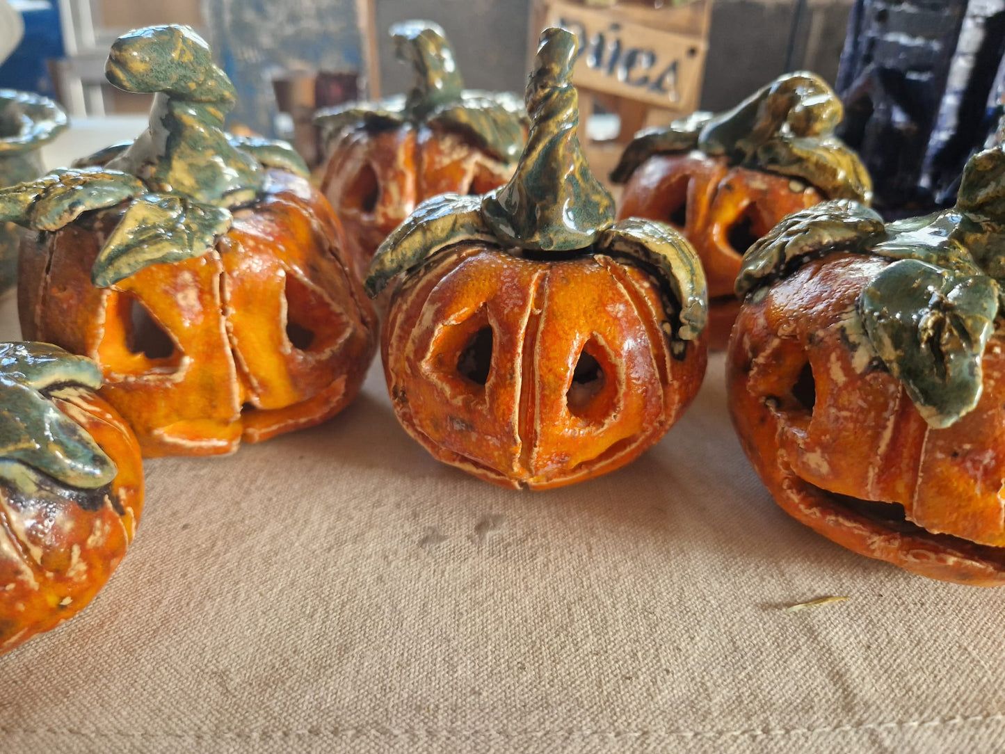 Make a Pottery Pumpkin