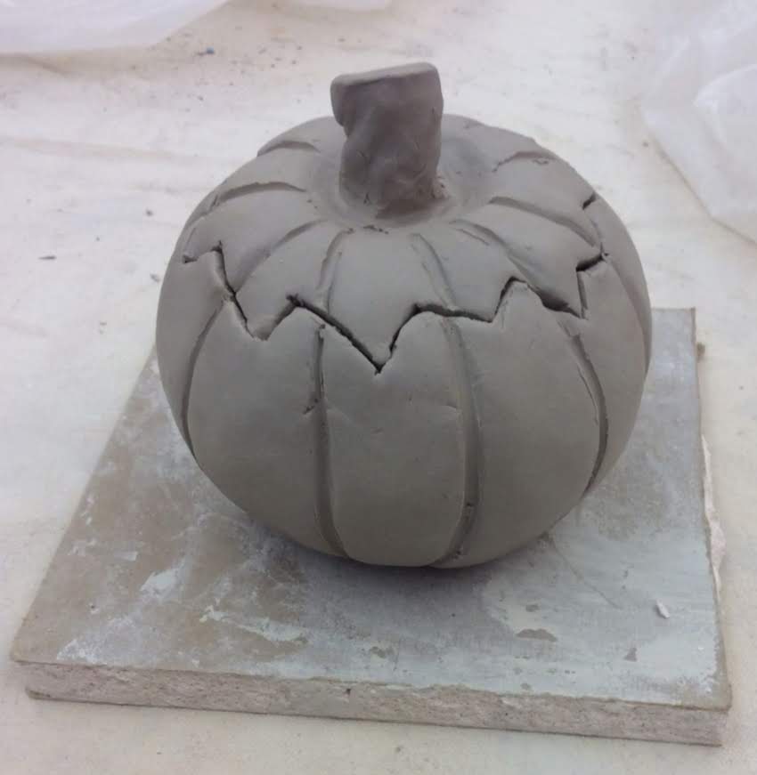 Make a Pottery Pumpkin